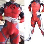Deadpool DVA Overwatch Cosplay Bodysuit Superhero Zentai Suit Halloween Jumpsuit