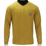The Original Series TOS Uniform Yellow Shirt Cosplay Costume