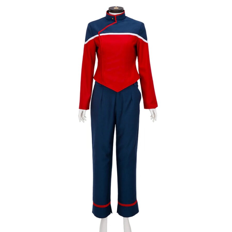 Star Trek Lower Decks Uniform Ensign Mariner Red Uniform Command Standard Red Uniform Female