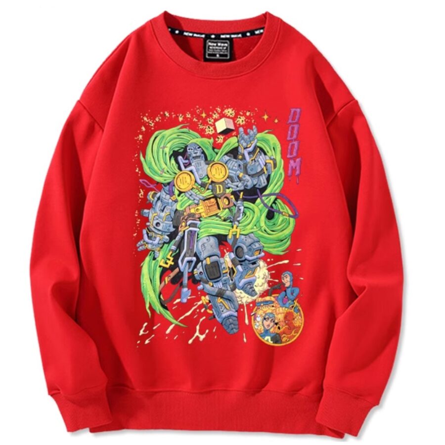 Dr. Doom Stark Iron Man Avengers 5 Thick warm Hoodie
