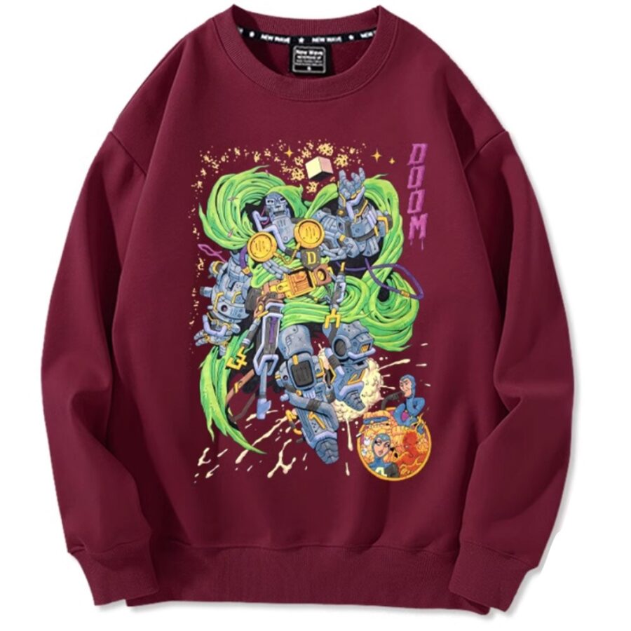 Dr. Doom Stark Iron Man Avengers 5 Thick warm Hoodie